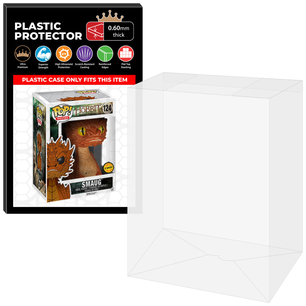 Pop Protector for 6 inch Smaug Chase Yellow Eyes #124 Super Funko Pop