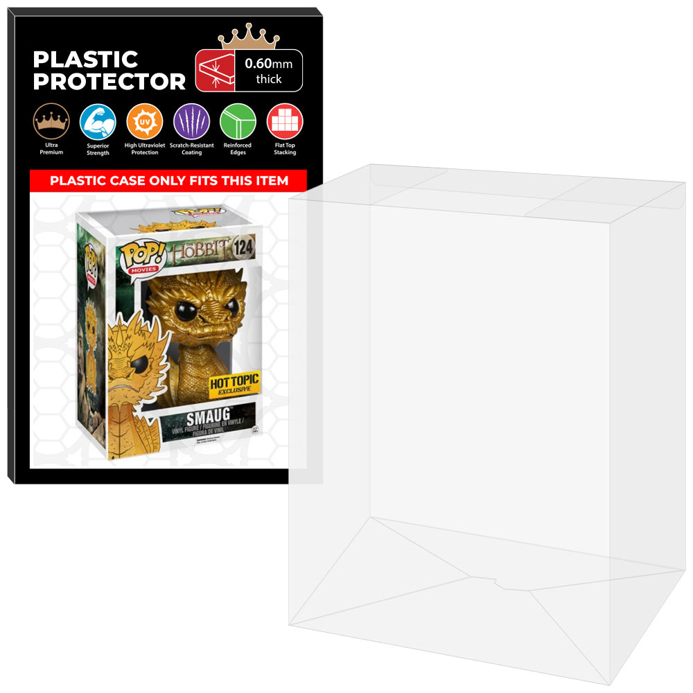Pop Protector for 6 inch Smaug Chase Yellow Eyes #124 Super Funko Pop