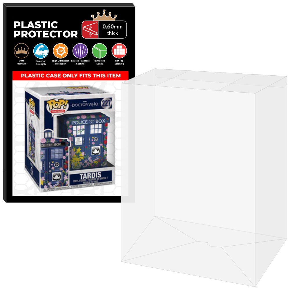 Pop Protector for 6 inch TARDIS Clara Tribute #227 Super Funko Pop