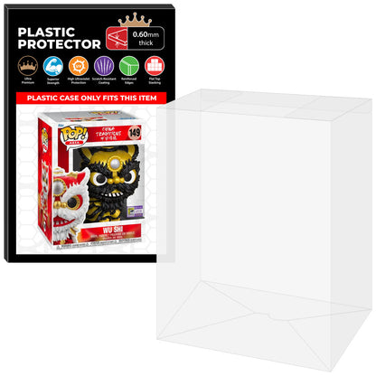 Pop Protector for 6 inch Wu Shi Red & Gold SDCC #149 Super Size Funko Pop