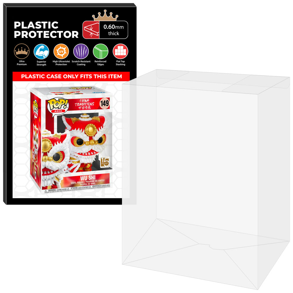 Pop Protector for 6 inch Wu Shi Red & Gold SDCC #149 Super Size Funko Pop