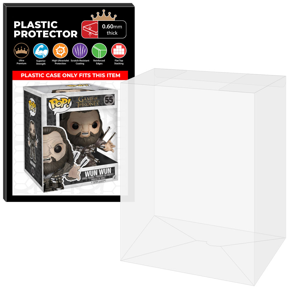 Pop Protector for 6 inch Wun Wun #55 Super Funko Pop