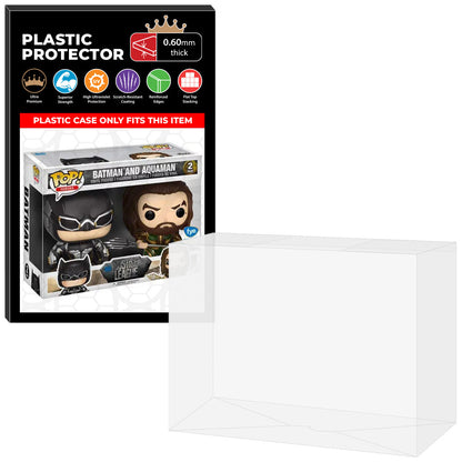 Pop Protector for 2 Pack Batman & Aquaman Funko Pop