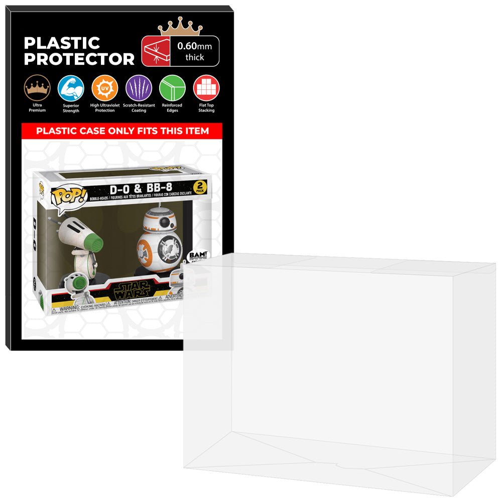 Pop Protector for 2 Pack D-O & BB-8 BAM Funko Pop