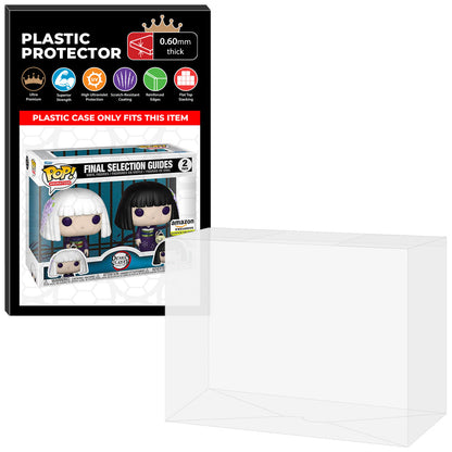 Pop Protector for 2 Pack Demon Slayer Final Selection Guides Glow Funko Pop