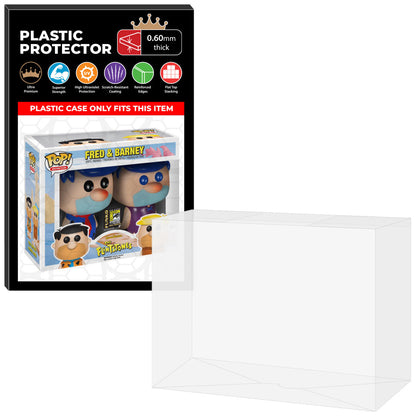 Pop Protector for 2 Pack Fred & Barney Red Hair SDCC Funko Pop