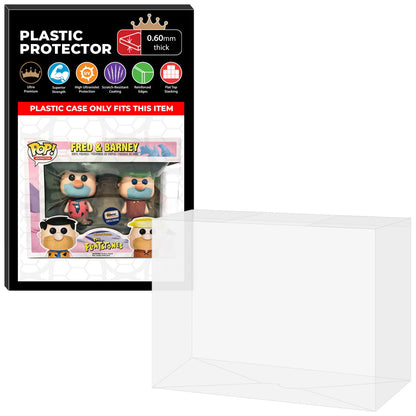 Pop Protector for 2 Pack Fred & Barney Blue Hair SDCC Funko Pop
