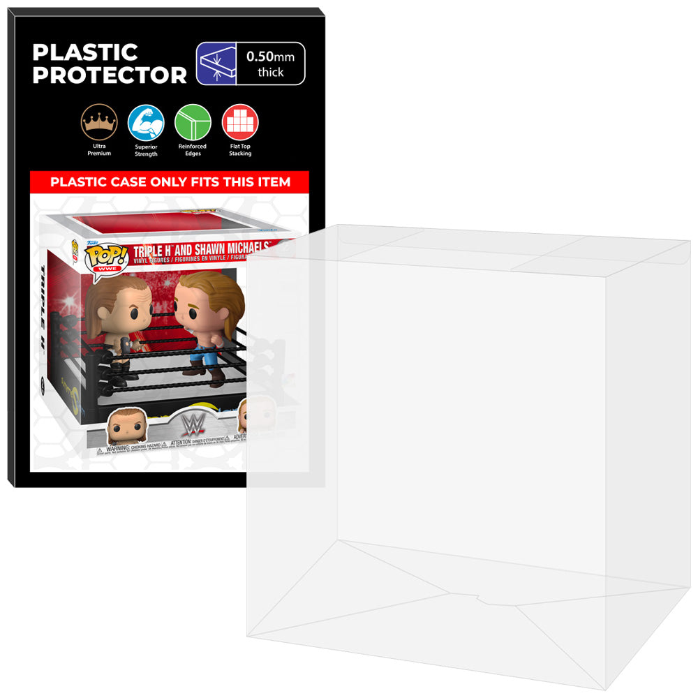 Pop Protector for 2 Pack Wrestling Ring Hulk Hogan and Andre the Giant Funko Pop