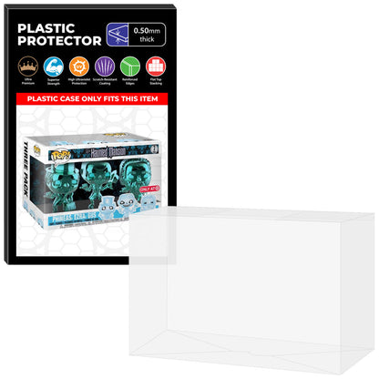 Pop Protector for 3 Pack Haunted Mansion Phineas, Ezra, Gus Chrome Funko Pop