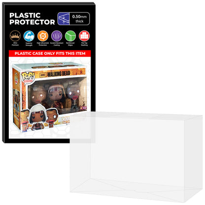 Pop Protector for 3 Pack Michonne Muddy & Her Pets Glow Funko Pop