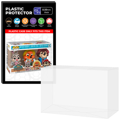 Pop Protector for 3 Pack Br'er Rabbit, Br'er Fox & Br'er Bear Funko Pop