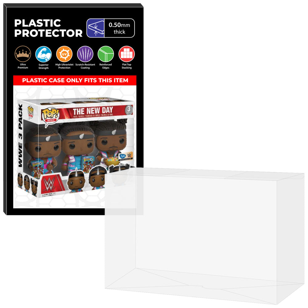 Pop Protector for 3 Pack The New Day with Cereal Funko Pop
