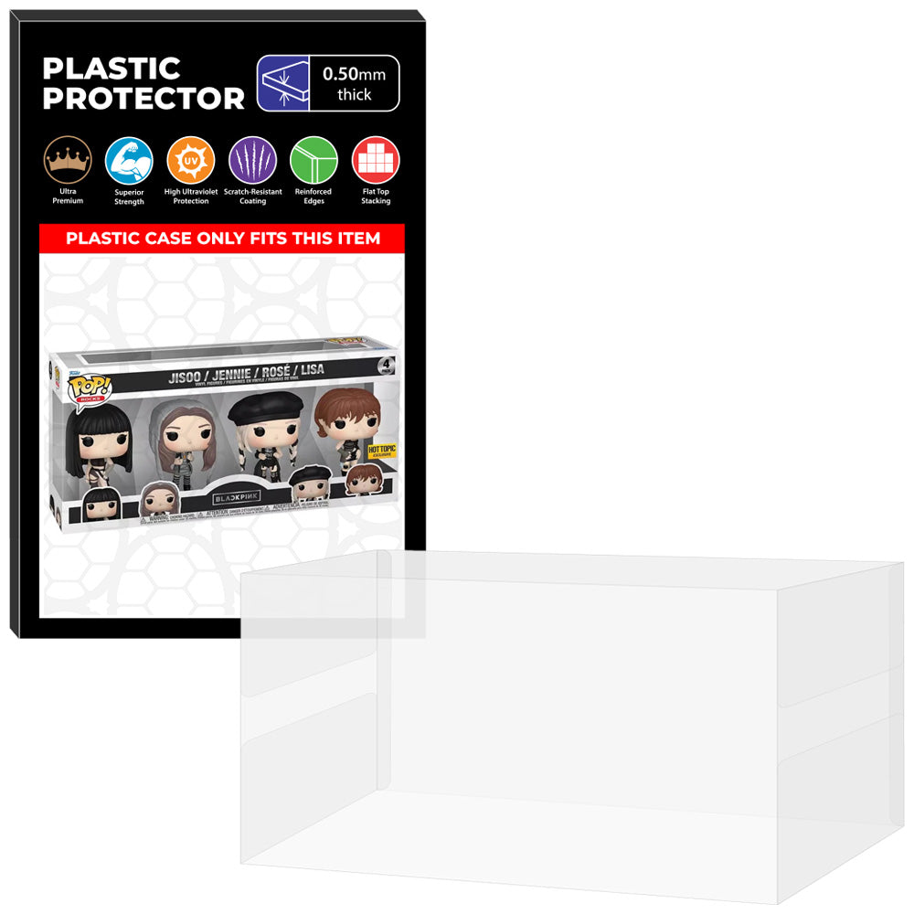 Pop Protector for 4 Pack Blackpink Jisoo, Jennie, Rose & Lisa Funko Pop
