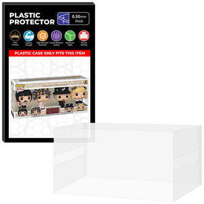 Pop Protector for 4 Pack Queen Freddie Mercury, Brian, Roger & John Funko Pop