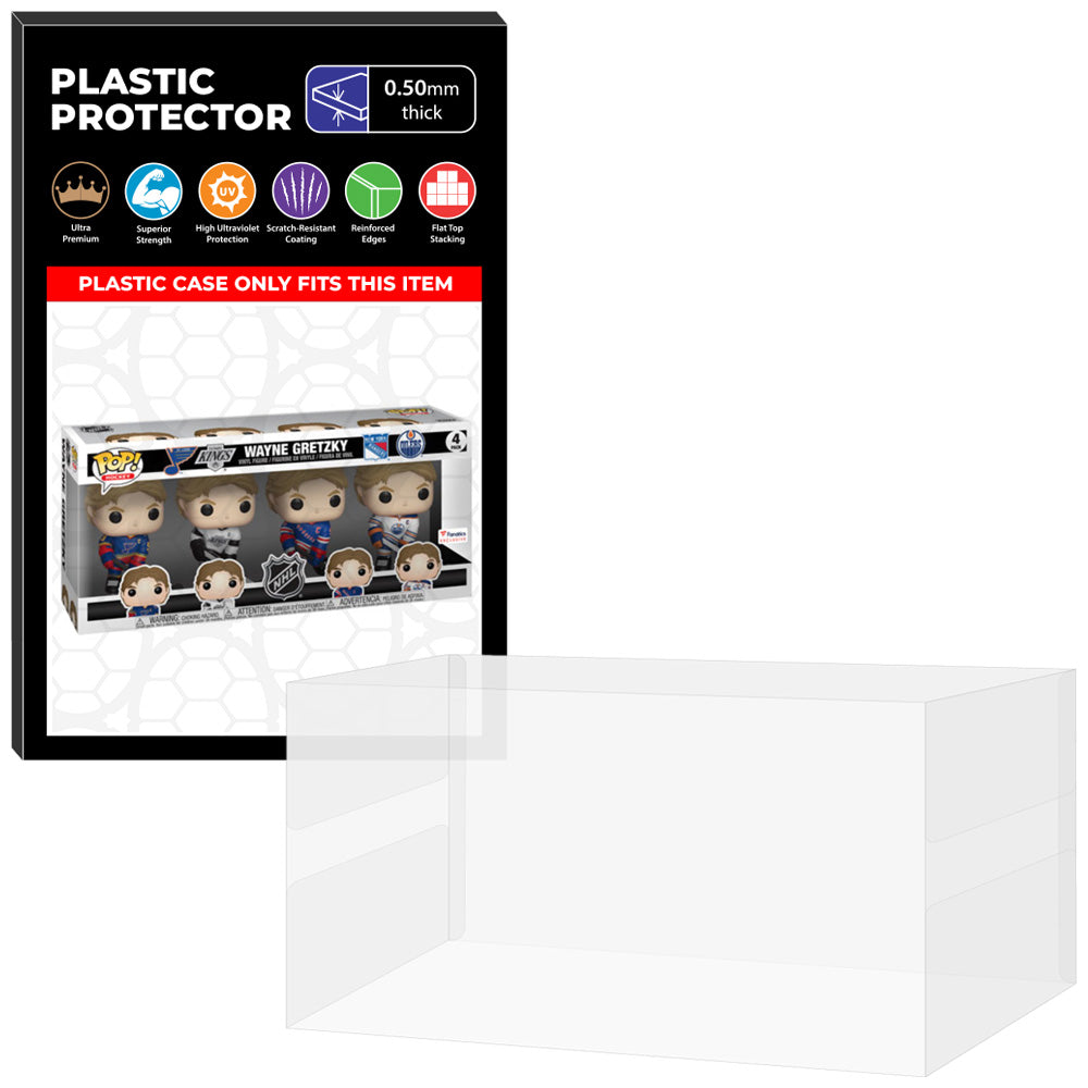 Pop Protector for 4 Pack Wayne Gretzky Funko Pop