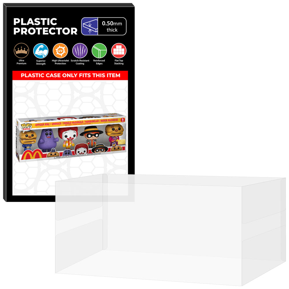 Pop Protector for 5 Pack McDonald's Mascots Funko Pop