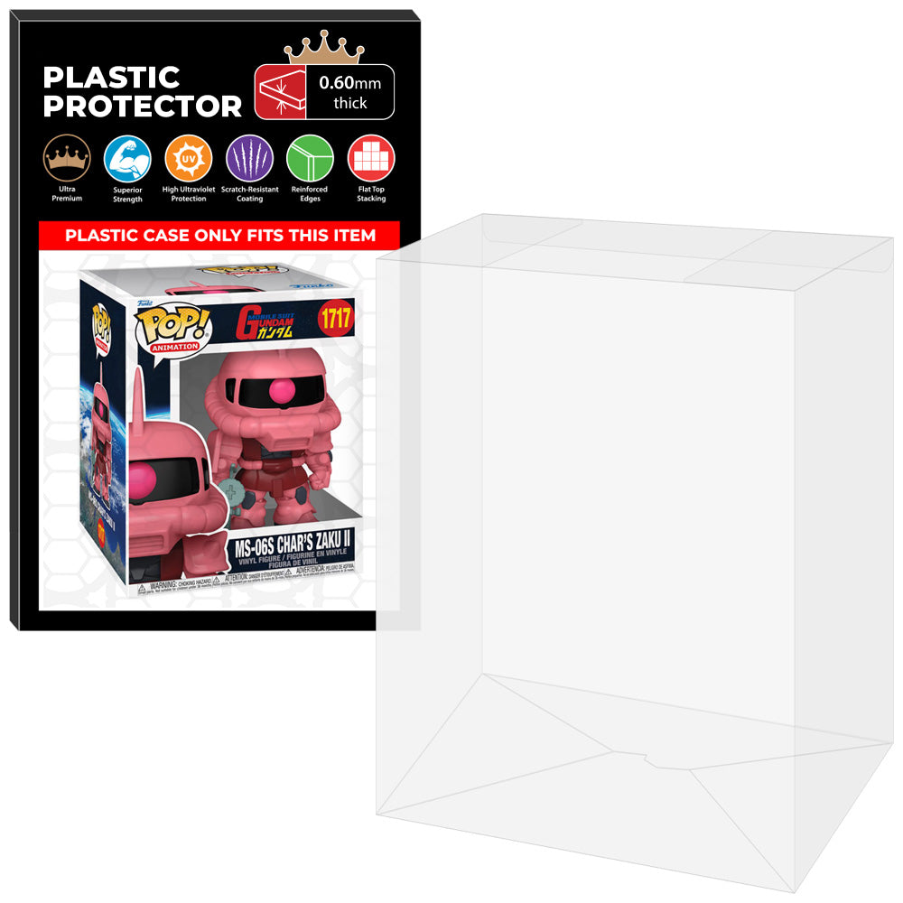 Pop Protector for 6 inch Gundam MS-06S Char's Zaku II Super Size Funko Pop