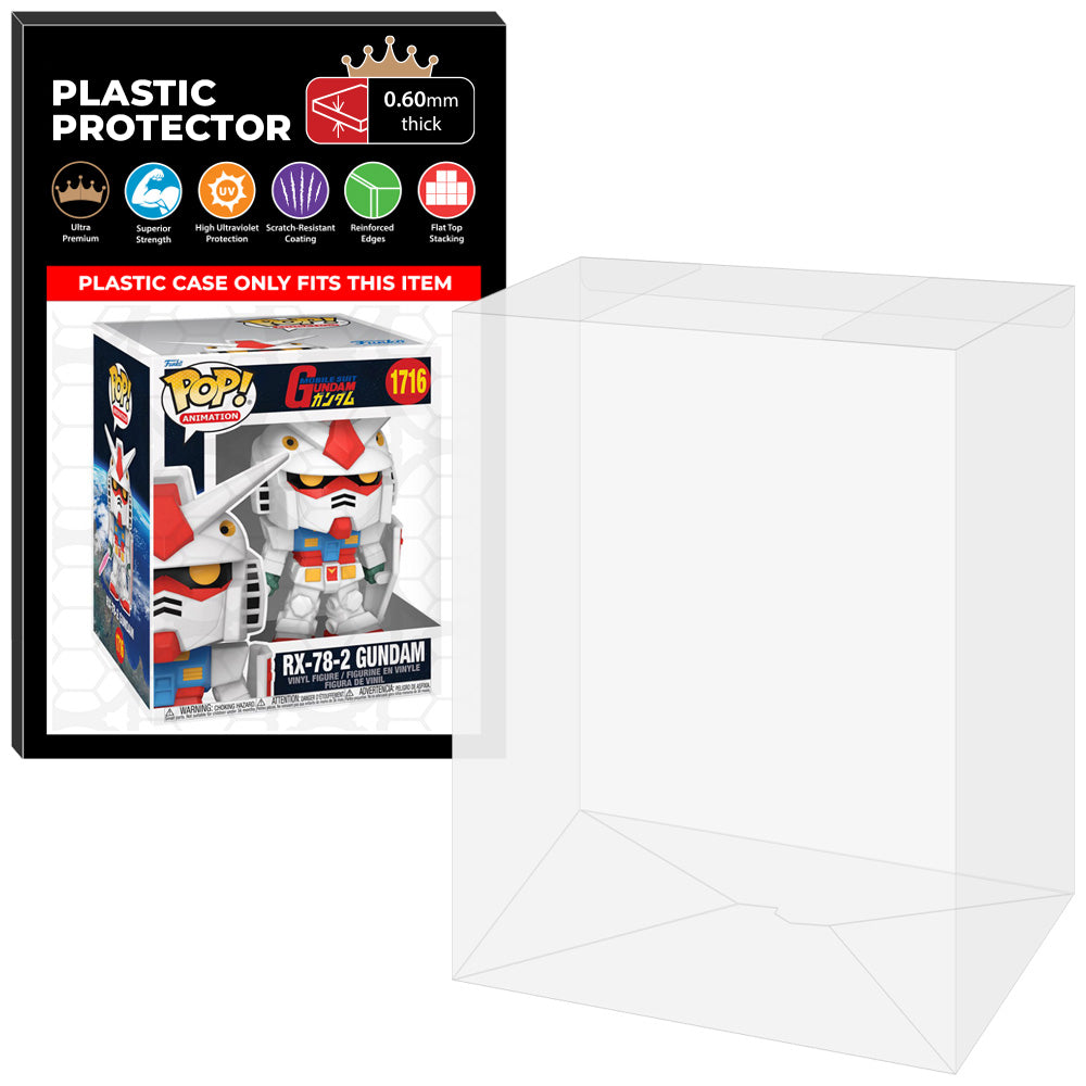 Pop Protector for 6 inch Gundam MS-06S Char's Zaku II Super Size Funko Pop