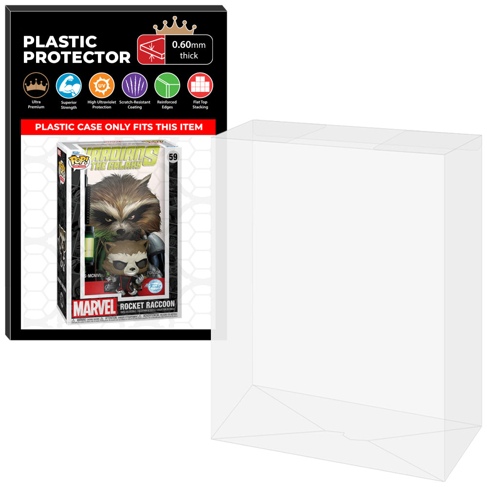 Pop Protector for Rocket Raccoon #59 Funko Pop Comic Covers