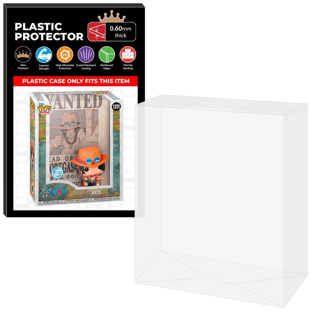 Pop Protector for One Piece Ace #1291 Funko Pop Covers