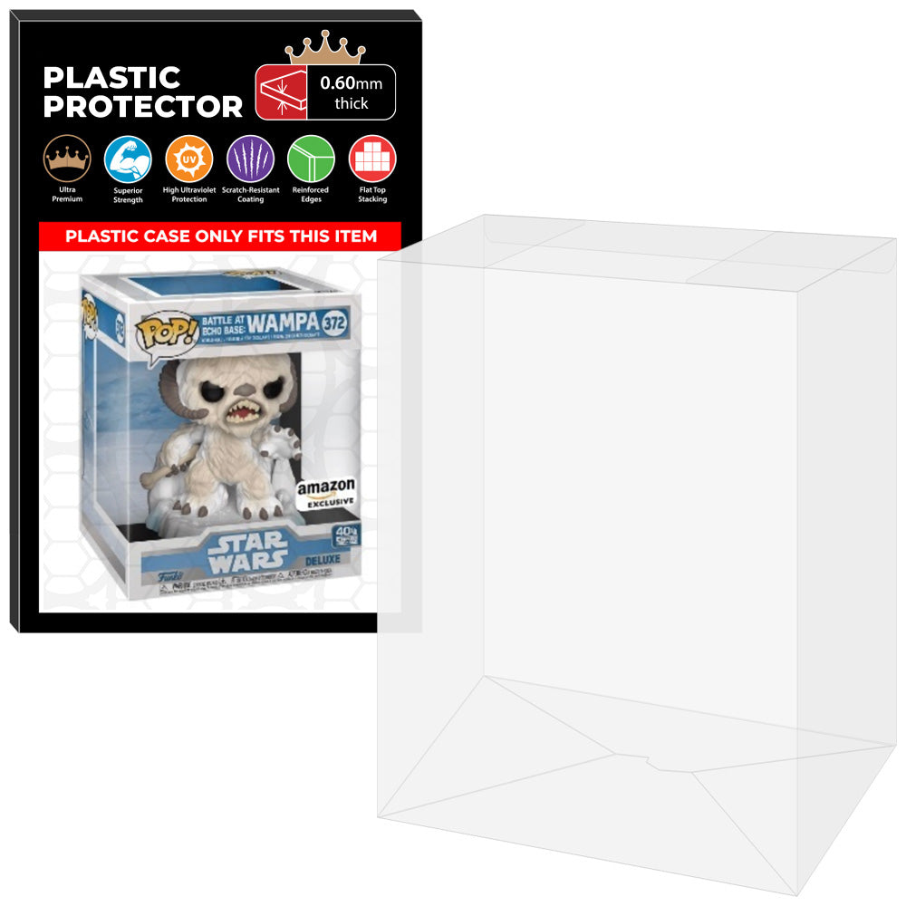 Pop Protector for Battle at Echo Base Chewbacca Flocked #374 Funko Pop Deluxe