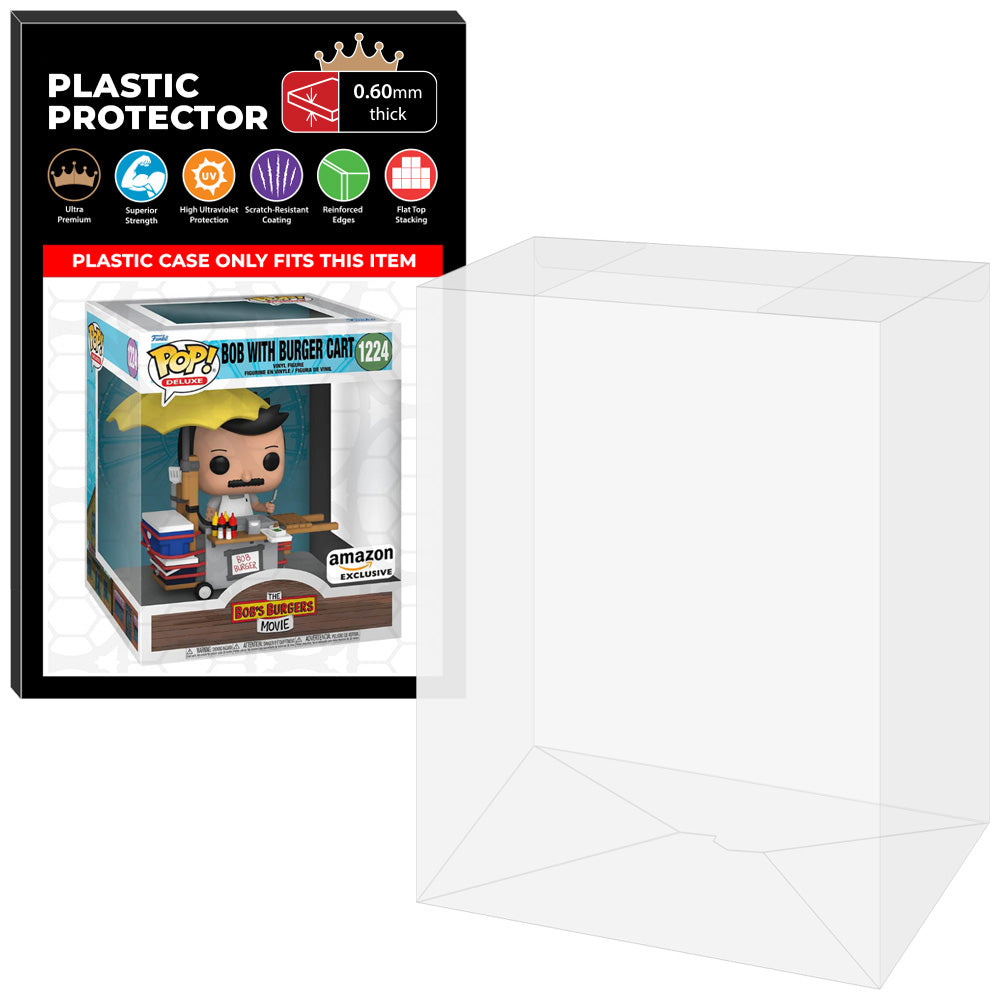 Pop Protector for Bob with Burger Cart #1224 Funko Pop Deluxe
