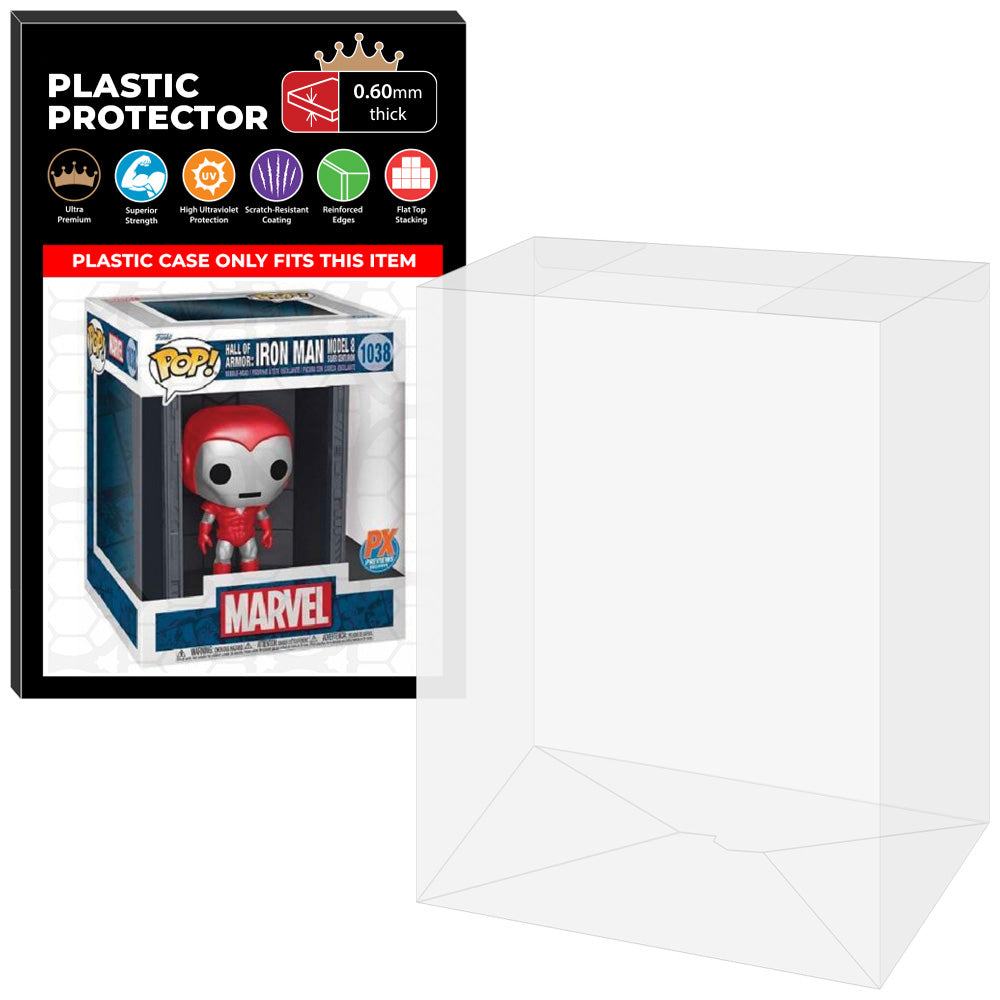 Pop Protector for Hall of Armor Iron Man Model 11 War #1037 Funko Pop Deluxe