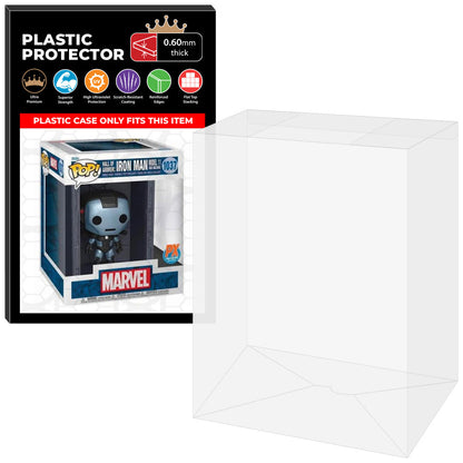 Pop Protector for Hall of Armor Iron Man Model 8 Silver #1038 Funko Pop Deluxe
