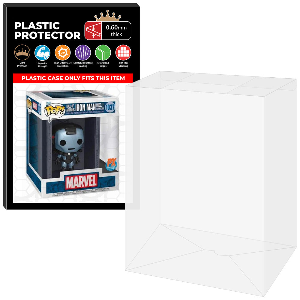 Pop Protector for Hall of Armor Iron Man Model 1 Golden #1035 Funko Pop Deluxe
