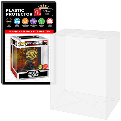 Pop Protector for Red Saber Series Volume 1 Savage Opress #521 Funko Pop Deluxe