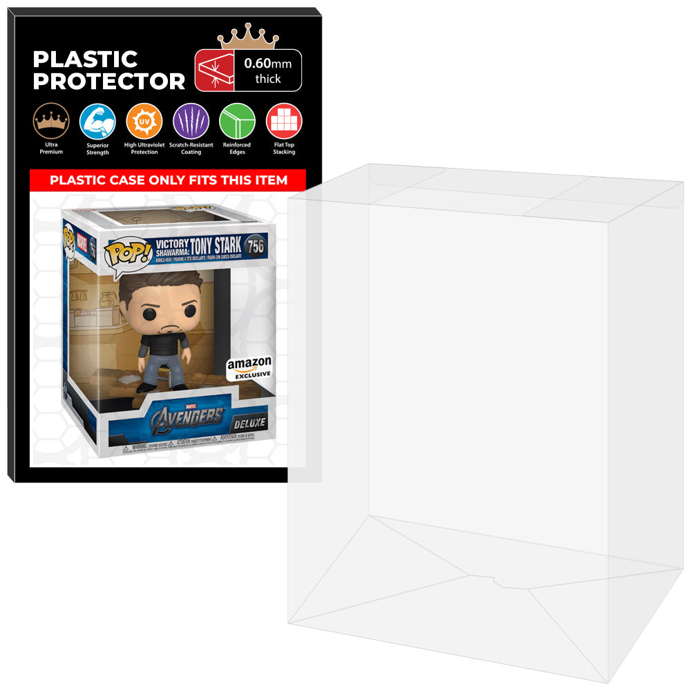 Pop Protector for Victory Shawarma Black Widow #759 Funko Pop Deluxe