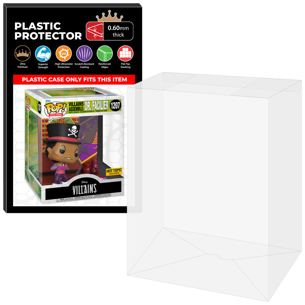 Pop Protector for Villains Assemble Hades with Pain Panic #1203 Funko Pop Deluxe