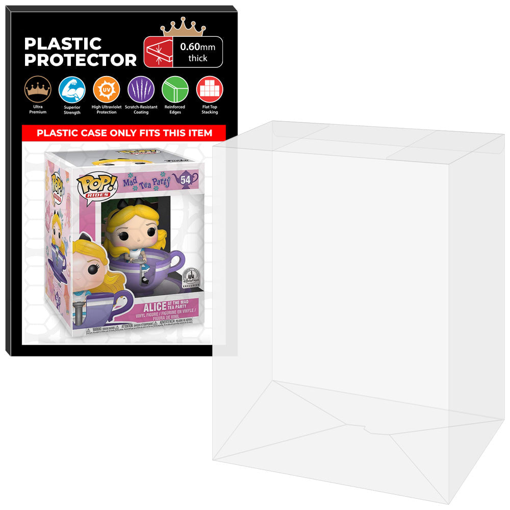 Pop Protector for Alice at the Mad Tea Party #54 Funko Pop Rides