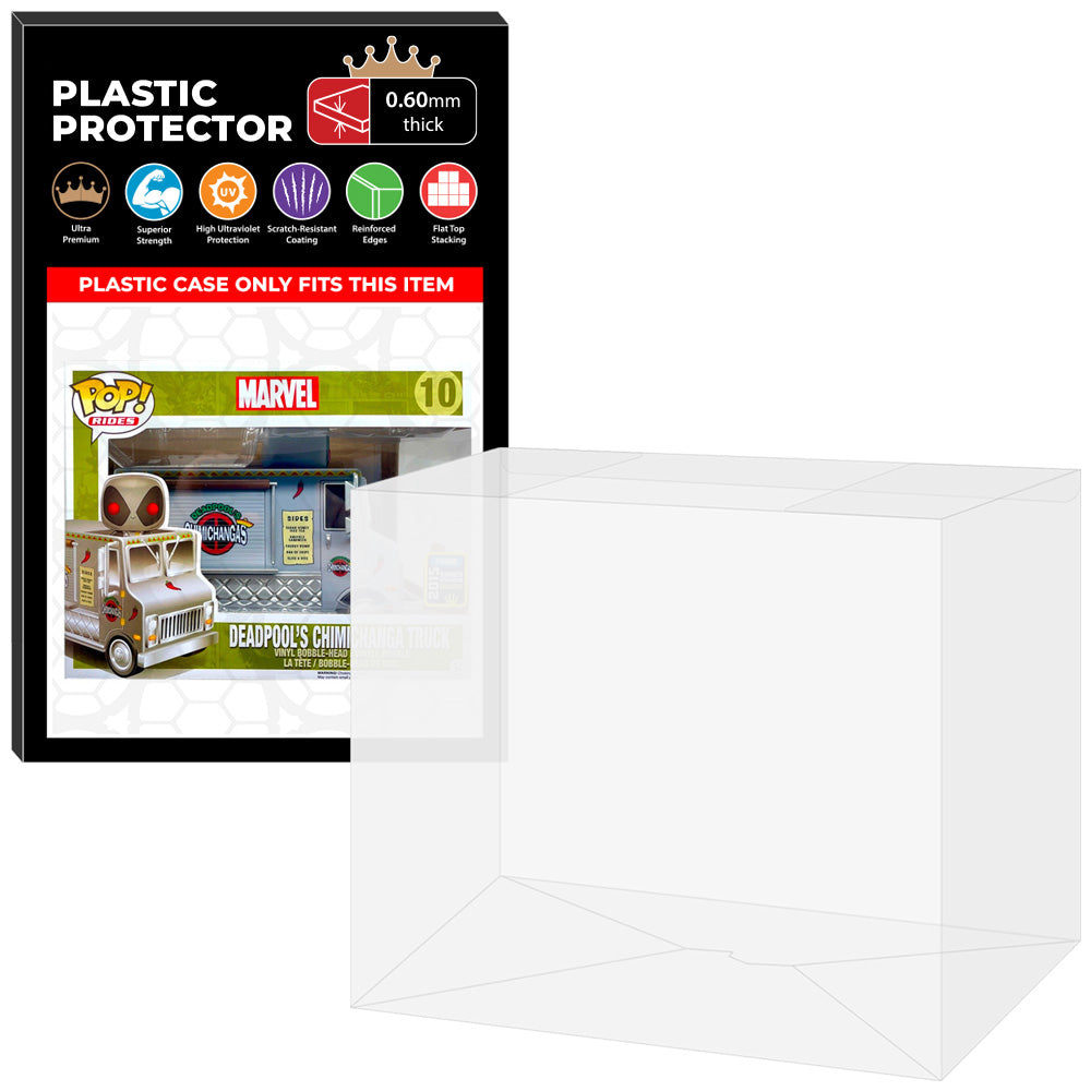 Pop Protector for Deadpool's Chimichanga Truck #10 Funko Pop Rides