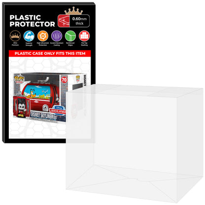 Pop Protector for Disney Skyliner and Mickey Mouse #70 Funko Pop Rides