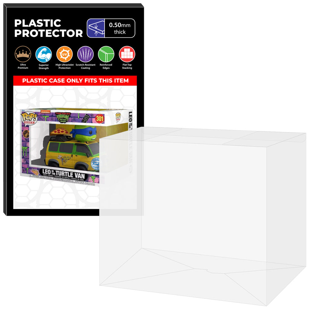 Pop Protector for Leo in the Turtle Van #301 TMNT Funko Pop Rides