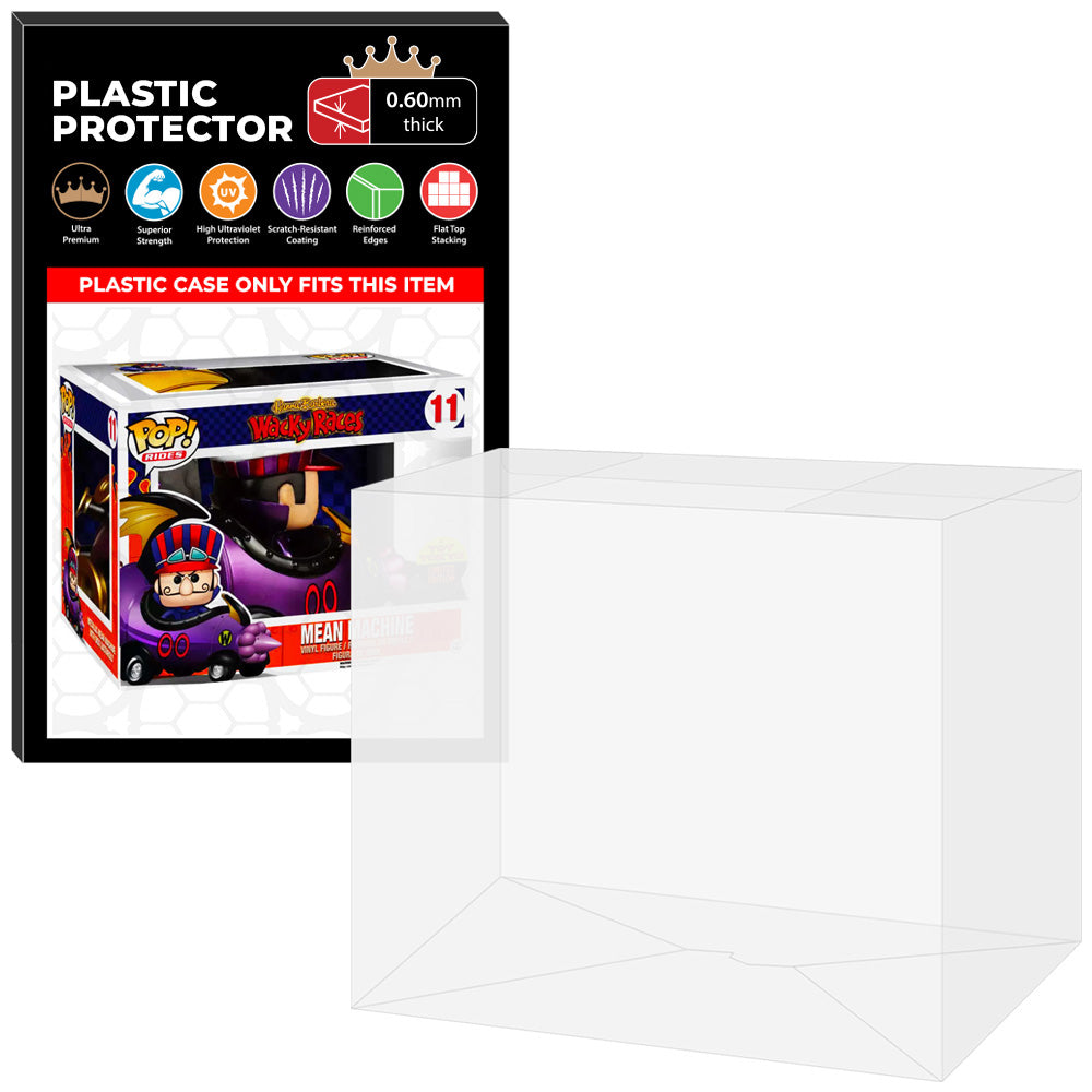 Pop Protector for Mean Machine with Dick Dastardly Metallic #11 Funko Pop Rides