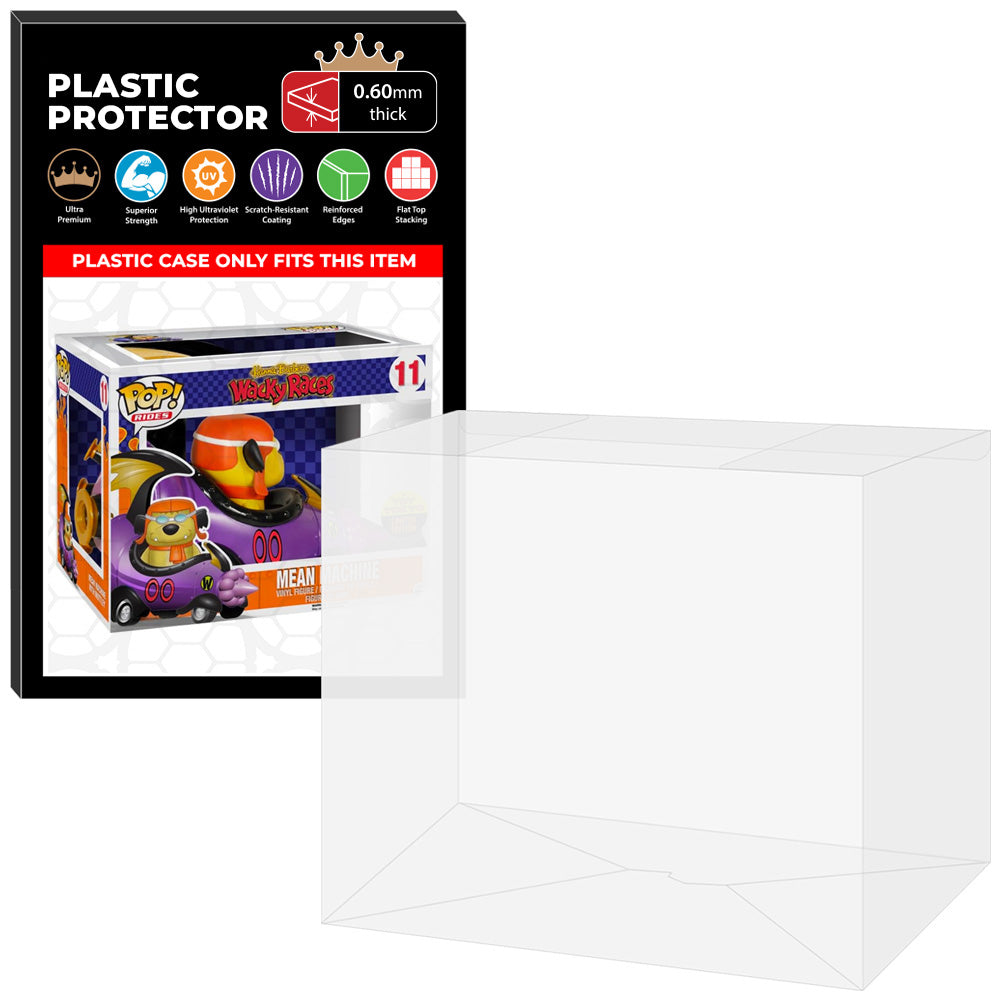 Pop Protector for Mean Machine with Dick Dastardly Metallic #11 Funko Pop Rides