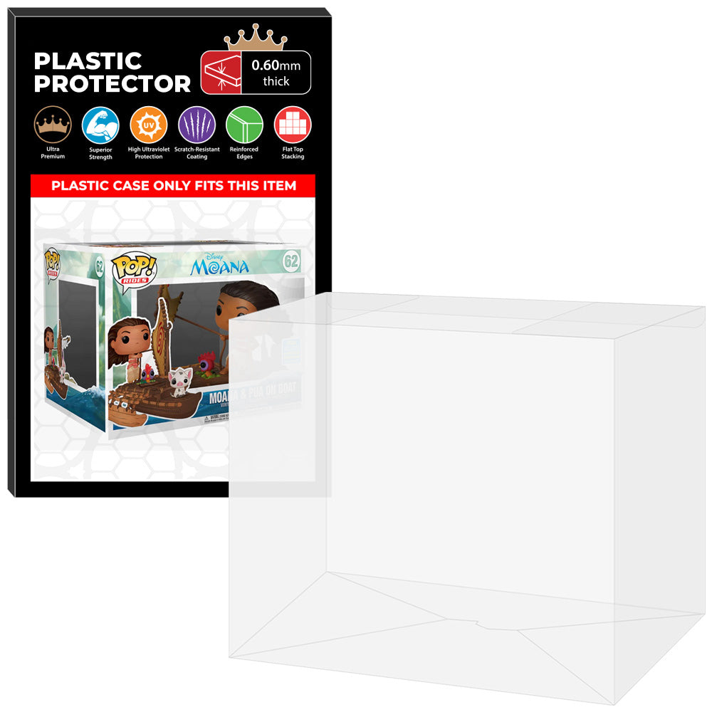 Pop Protector for Moana & Pua on Boat SDCC #62 Funko Pop Rides