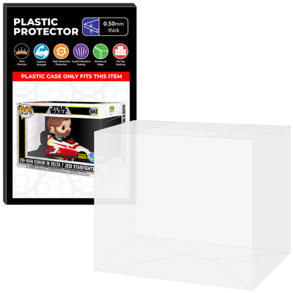Pop Protector for Obi-Wan Kenobi in Delta 7 Starfighter #641 Funko Pop Rides