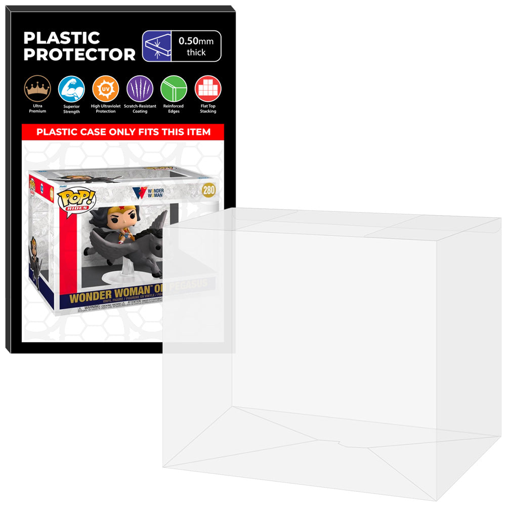 Pop Protector for Wonder Woman on Pegasus #280 Funko Pop Rides Deluxe
