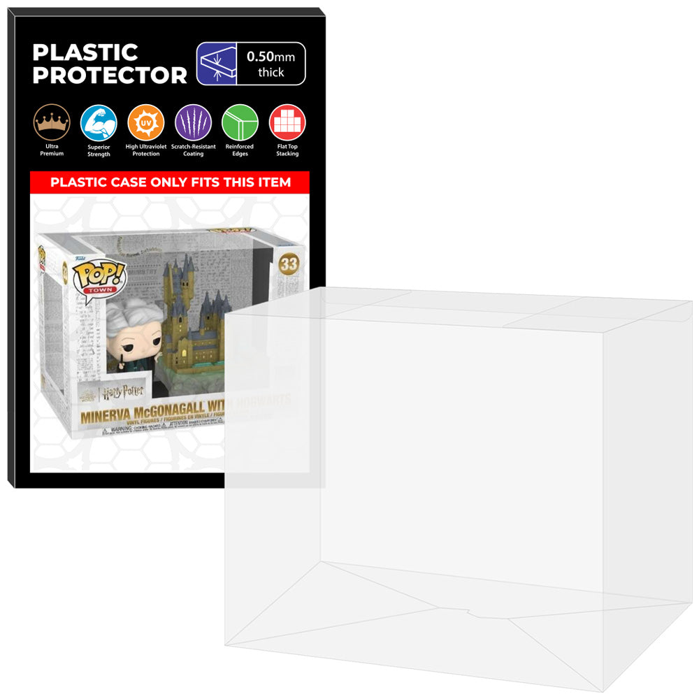 Pop Protector for Minerva McGonagall with Hogwarts #33 Funko Pop Town