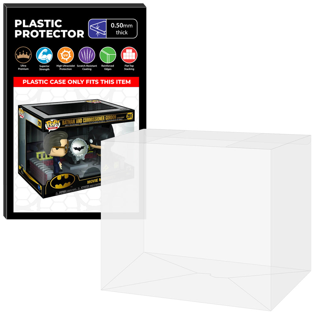 Pop Protector for Batman & Commissioner Gordon #291 Funko Pop Movie Moments