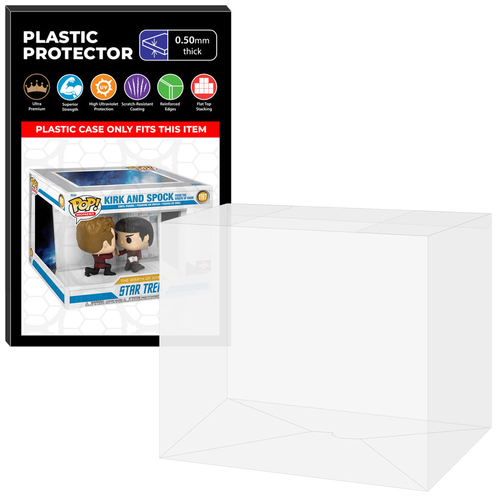 Pop Protector for Kirk and Spock from the Wrath of Khan #1197 Funko Pop Moment
