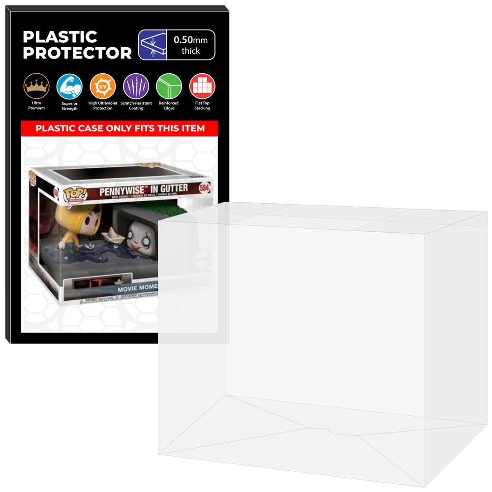 Pop Protector for Pennywise in Gutter #584 Funko Pop Movie Moments