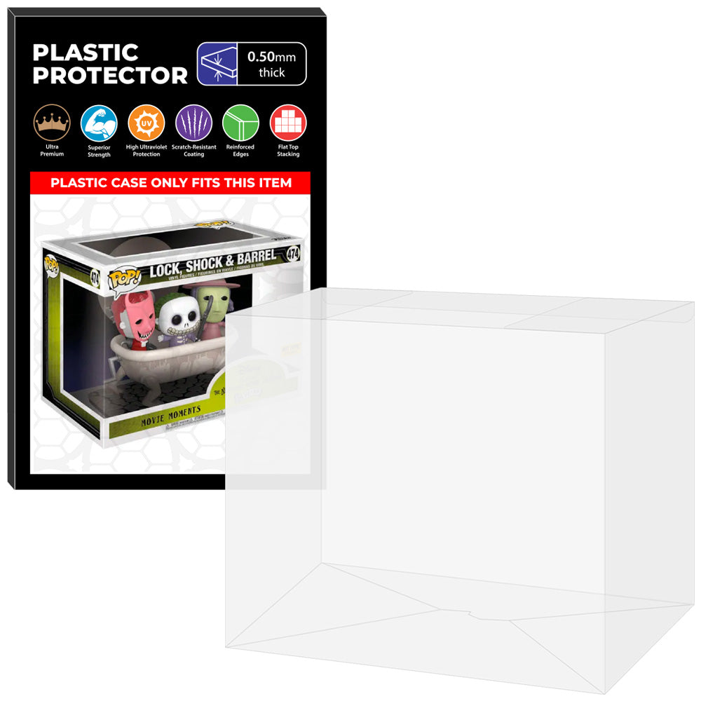 Pop Protector for Lock, Shock & Barrel in Tub #474 Funko Pop Movie Moments