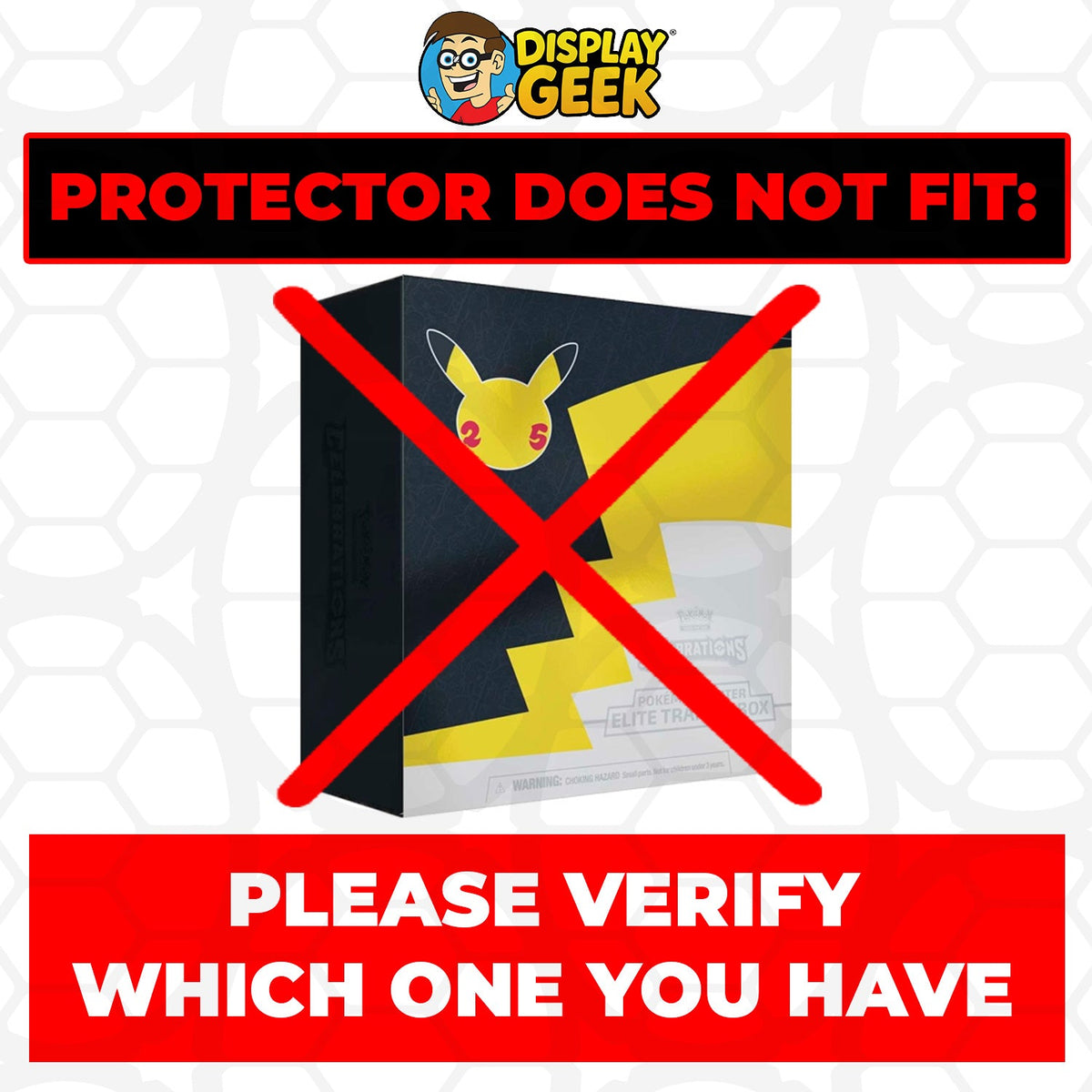 Plastic Protector for Pokemon TCG 2016 XY Generations ETB Elite Trainer Box
