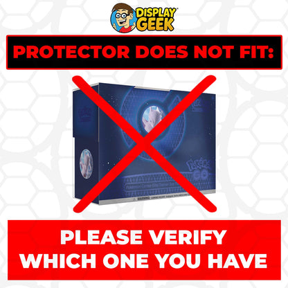 Plastic Protector for Pokemon TCG 2022 Sword & Shield Pokemon Go Mewtwo ETB Elite Trainer Box