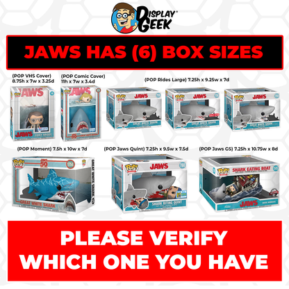 Pop Protector for 6 inch Jaws Great White Shark #758 Funko Pop