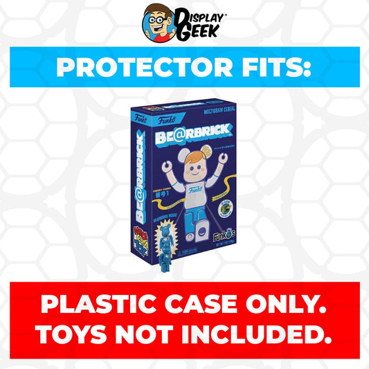 Pop Protector for Bearbrick Blue D-Con FunkO's Cereal Box